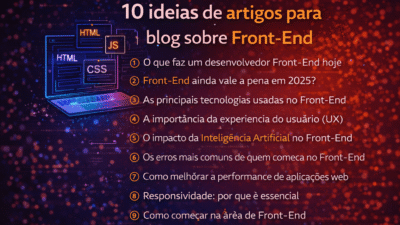 Programação Front-End: a evolução da experiência digita
