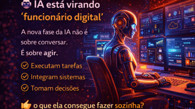 A nova era da Inteligência Artificial: agentes, disputa e impactos reais